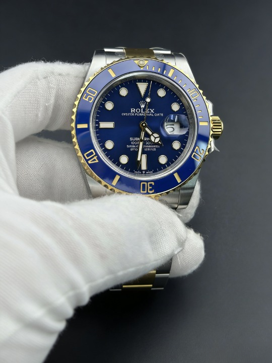 CLEANクリーン工場 ROLEXロレックスサブマリ ーナデイト41mm 126613LB コンビゴールド ブル ー文字盤 1:1級