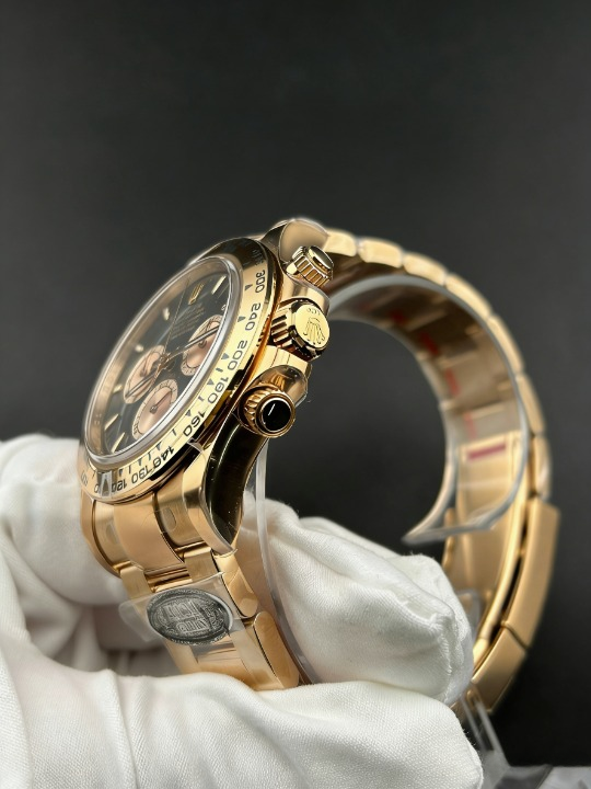 CLEANクリーン工場ROLEXロレックス デイトナ 126505 ローズゴールド ブラックパンダ文字盤 cal.4131 1:1精度