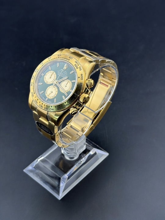 CLEANクリーン工場ROLEXロレックス デイトナ 126508 イエローゴールド グリーン文字盤 cal.4131 1:1精度