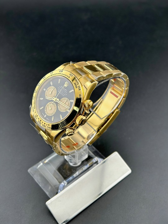 CLEANクリーン工場ROLEXロレックス デイトナ 126508 イエローゴールド ブラック文字盤 cal.4131 1:1精度