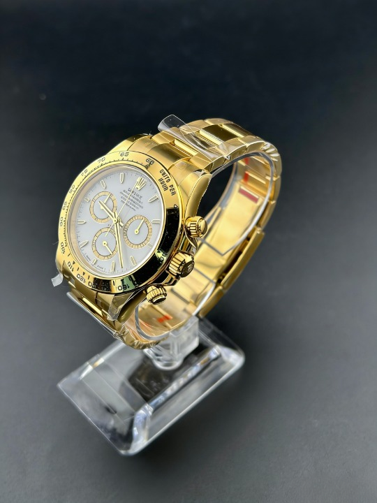 CLEANクリーン工場ROLEXロレックスデイトナ 126508 イエローゴールド ホワイト文字盤 cal.4131 1:1精度