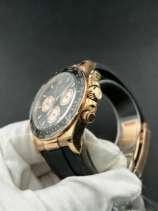 CLEANクリーン工場ROLEXロレックス デイトナ 126515LN ローズゴールド ブラック文字盤 cal.4131 1:1精度