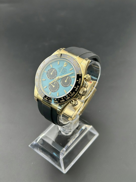 CLEANクリーン工場ROLEXロレックスデイトナ 1126518LN イエローゴールド ターコイズブルー文字 cal.4131 1:1精度