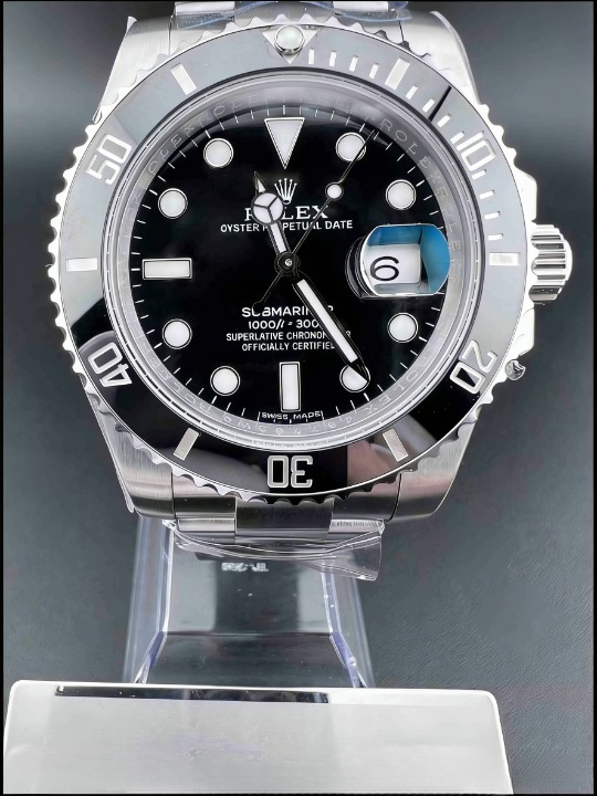 CLEANクリーン工場 ROLEXロレックスサブマリ ーナデイト40mm 116610LN ブラック 1:1級