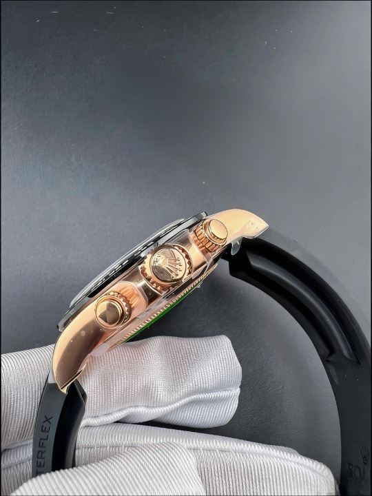 CLEANクリーン工場ROLEXロレックス デイトナ 116515LN エバーローズゴールド プラック文字盤 cal.4130 1:1精度