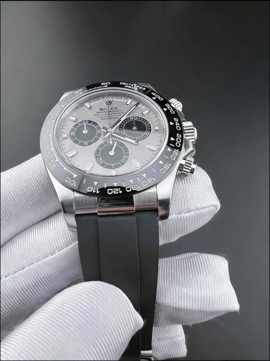 CLEANクリーン工場ROLEXロレックス デイトナ 116519LNグレー文字盤 cal.4130 1:1精度