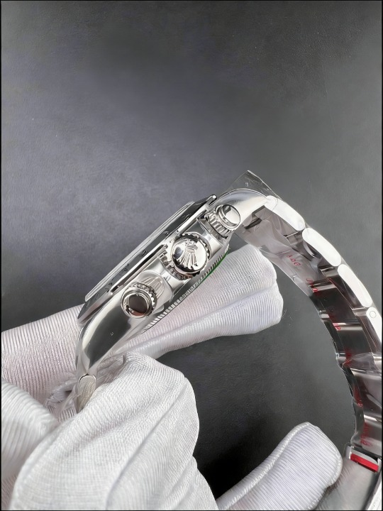 CLEANクリーン工場ROLEXロレックス デイトナ 116520ホワイト文字盤 cal.4130 1:1精度