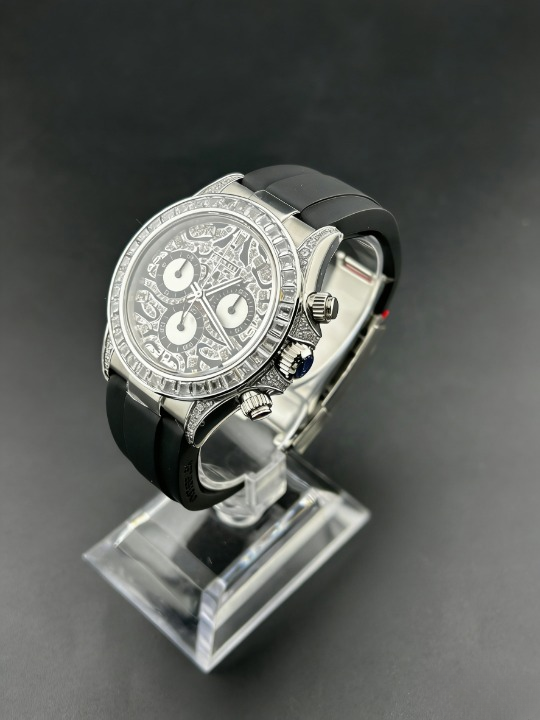 CLEANクリーン工場ROLEXロレックス デイトナ 116589TBR「アイ·オブ·ザ·タイガー」仕様文字盤 モアサナイト cal.4130 1:1精度