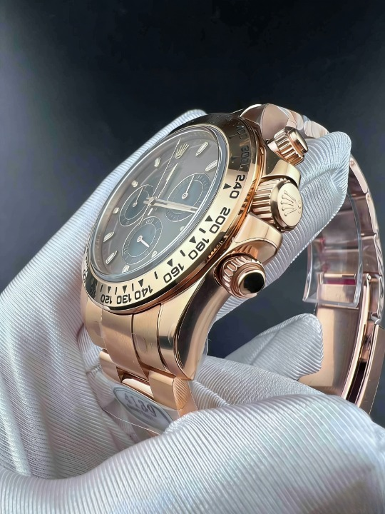 CLEANクリーン工場ROLEXロレックス デイトナ 116505 ローズゴールド チョコレート文字盤 cal.4130 1:1精度