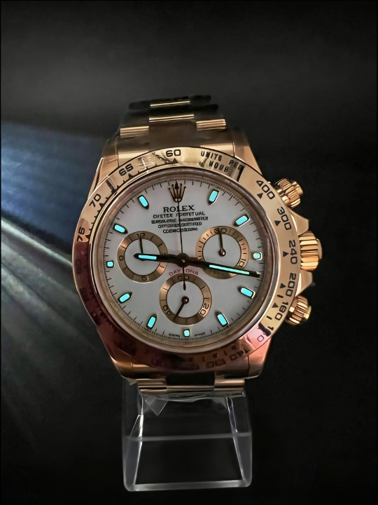 CLEANクリーン工場ROLEXロレックス デイトナ 116508 イエローゴールド ホワイト文字盤 cal.4130 1:1精度