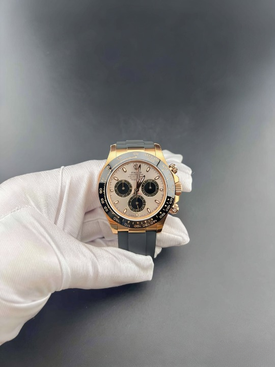 CLEANクリーン工場ROLEXロレックス デイトナ 116515LN ピンクゴールド ピンクゴールド/プラッ ク文字盤 cal.4130 1:1精度