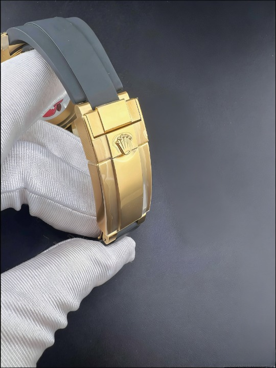 CLEANクリーン工場ROLEXロレックス デイトナ 116518LN ゴールド ブラック文字盤 cal.4130 1:1精 度