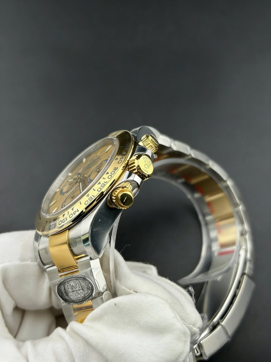 CLEANクリーン工場ROLEXロレックス デイトナ 126503 コンビイエローゴールド シャンパン文字盤 cal.4131 1:1精度