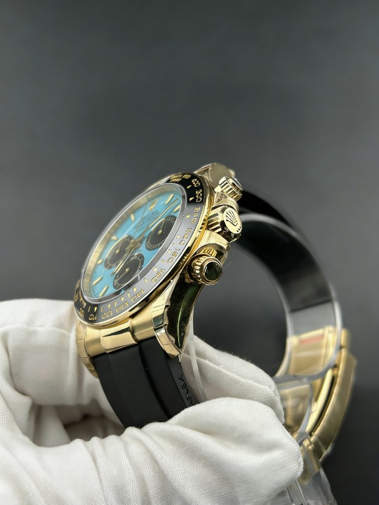 CLEANクリーン工場ROLEXロレックスデイトナ 1126518LN イエローゴールド ターコイズブルー文字 cal.4131 1:1精度