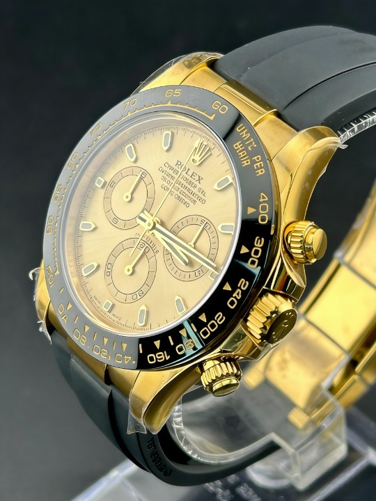 CLEANクリーン工場ROLEXロレックスデイトナ 116518 ゴール シャンパンブラックパンダ文字盤 cal.4130 1:1精度