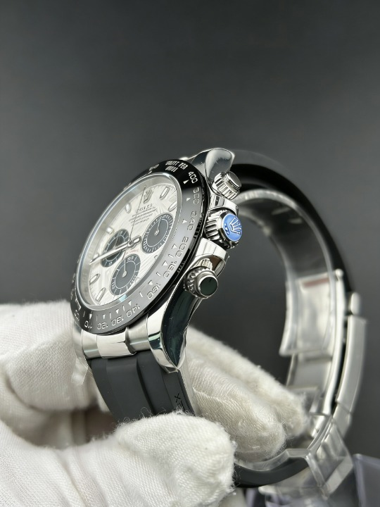 CLEANクリーン工場ROLEXロレックス デイトナ 116519LN (本物隕石) メテオライト文字盤 ホワイ トゴールド cal.4130 1:1精度