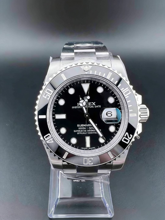 CLEANクリーン工場 ROLEXロレックスサブマリ ーナデイト40mm 116610LN ブラック 1:1級