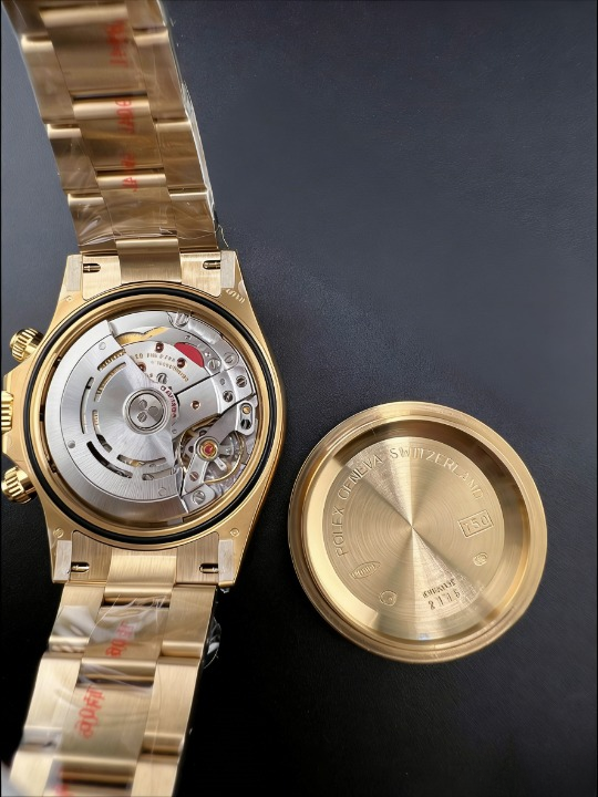 CLEANクリーン工場ROLEXロレックス デイトナ 116508 イエローゴールド ホワイト文字盤 cal.4130 1:1精度