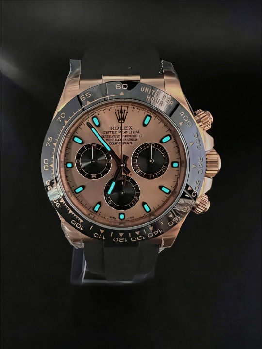 CLEANクリーン工場ROLEXロレックスデイトナ 116515LN エバーローズゴールド  ピンクパンダ文 字盤 cal.41301:1精度