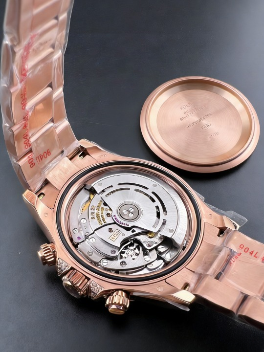 CLEANクリーン工場ROLEXロレックス デイトナ 116595 レインボー ローズゴールド ダイヤモンド cal.4130 1:1精度