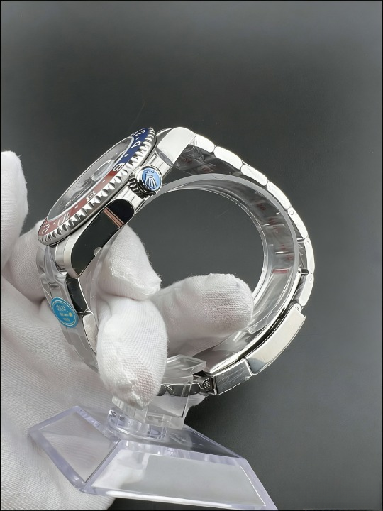 CLEANクリーン工場ROLEXロレックスGMTマスタ ー 1140mm 126710BLRO 赤青ペプシベゼル ブラッ ク文字盤 オイスターバンド 1:1精度