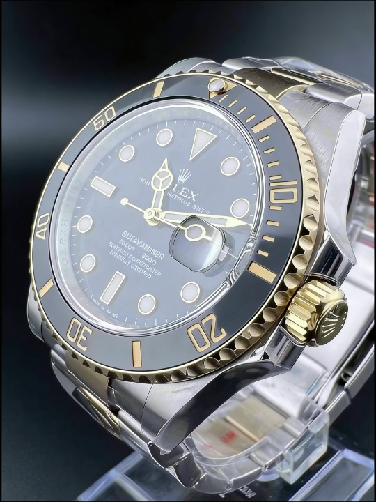 CLEANクリーン工場 ROLEXロレックスサプマリ ーナデイト41mm 126613LN コンビゴールド  ブラ ック文字盤  1:1級