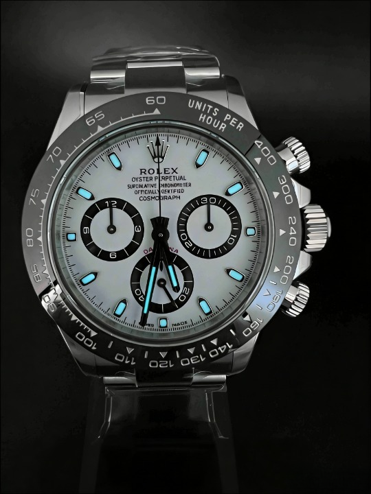 CLEANクリーン工場ROLEXロレックス デイトナ 116500LNホワイト文字盤 cal.4130 1:1精度