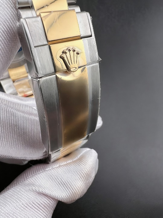 CLEANクリーン工場ROLEXロレックスデイトナ 116503 コンビゴールド ダイヤモンドインデック ス プラック文字盤 cal.4130 1:1精度