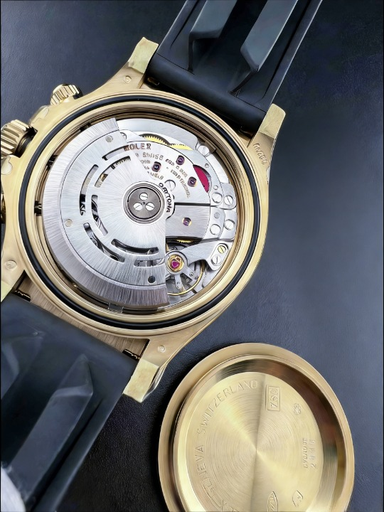 CLEANクリーン工場ROLEXロレックス デイトナ 116518LN イエローゴールド ブラック文字盤 cal.4130 1:1精度