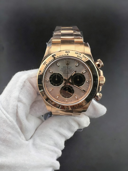 CLEANクリーン工場ROLEXロレックス デイトナ 116505 ローズゴールド文字盤 エバーローズゴール cal.4130 1:1精度