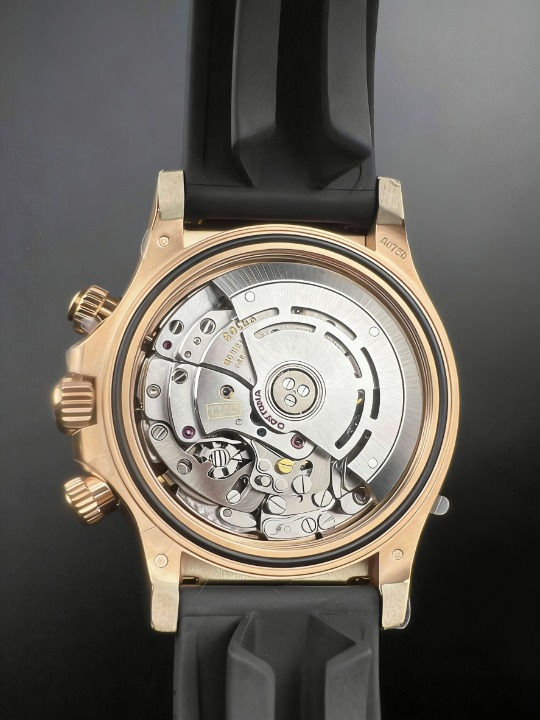 CLEANクリーン工場ROLEXロレックス デイトナ 116515LN エバーローズゴールド バゲットダイヤ モンド文字盤 ラバーベルト cal.4130 1:1精度