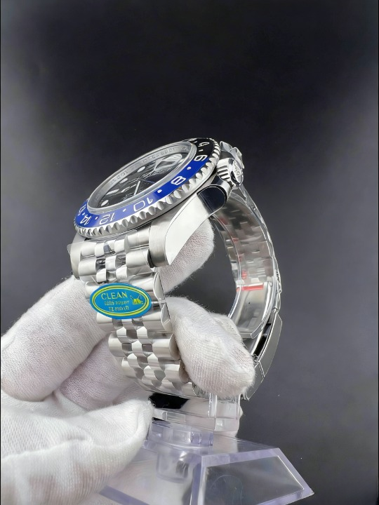 CLEANクリーン工場 ROLEXロレックスGMTマスス 40mm126710BLNR 青黒バッドマンベゼ ター II ル ブラック文字盤 1:1精度