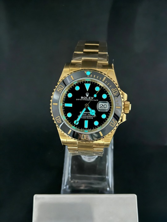 CLEANクリーン工場 ROLEXロレックスサブマリ ーナデイト41mm 126618LN 全ゴールド ブラック 文字盤 1:1級