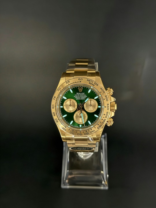 CLEANクリーン工場ROLEXロレックス デイトナ 126508 イエローゴールド グリーン文字盤 cal.4131 1:1精度