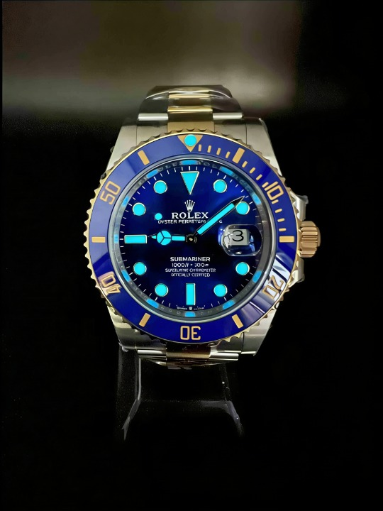 CLEANクリーン工場 ROLEXロレックスサブマリ ーナデイト41mm 126613LB コンビゴールド ブル ー文字盤 1:1級