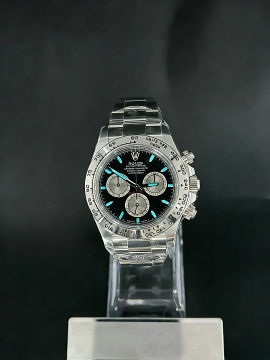 CLEANクリーン工場ROLEXロレックスデイトナ 126509 プラック文字盤 cal.4131ムープメント1:1精