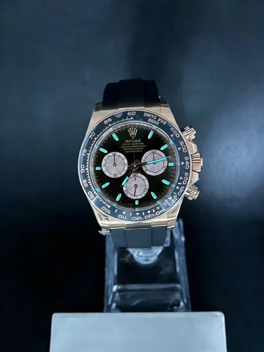 CLEANクリーン工場ROLEXロレックス デイトナ 126515LN ローズゴールド ブラック文字盤 cal.4131 1:1精度