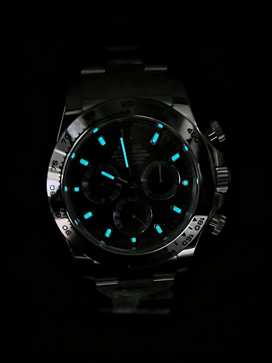 CLEANクリーン工場ROLEXロレックス デイトナ ホワイトゴールド116509ブルー文字盤 cal.4130 l:1精 度