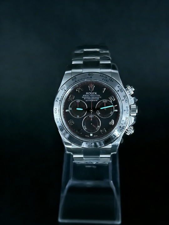 CLEANクリーン工場ROLEXロレックス デイトナ 116509赤針ブラック文字盤 ホワイトゴールド cal.4130 1:1精度