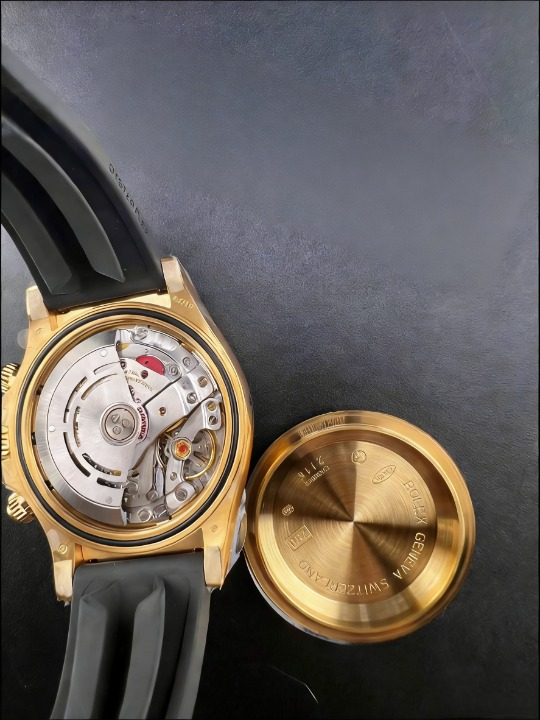 CLEANクリーン工場ROLEXロレックス デイトナ 116518LN ゴールド ブラック文字盤 cal.4130 1:1精 度