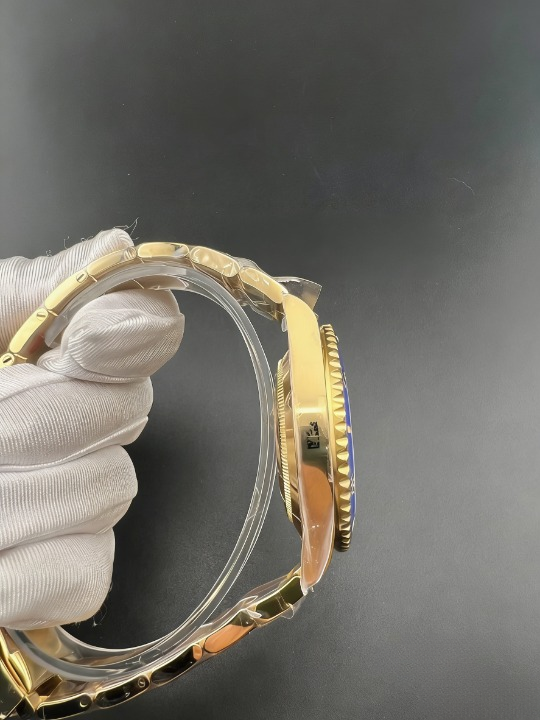 CLEANクリーン工場 ROLEXロレックスサブマリ ーナデイト40mm 116618LB ゴールド ブルー文字 脆 1:1級