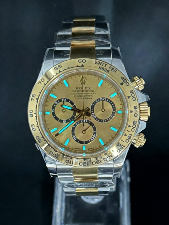 CLEANクリーン工場ROLEXロレックス デイトナ 126503 コンビイエローゴールド シャンパン文字盤 cal.4131 1:1精度