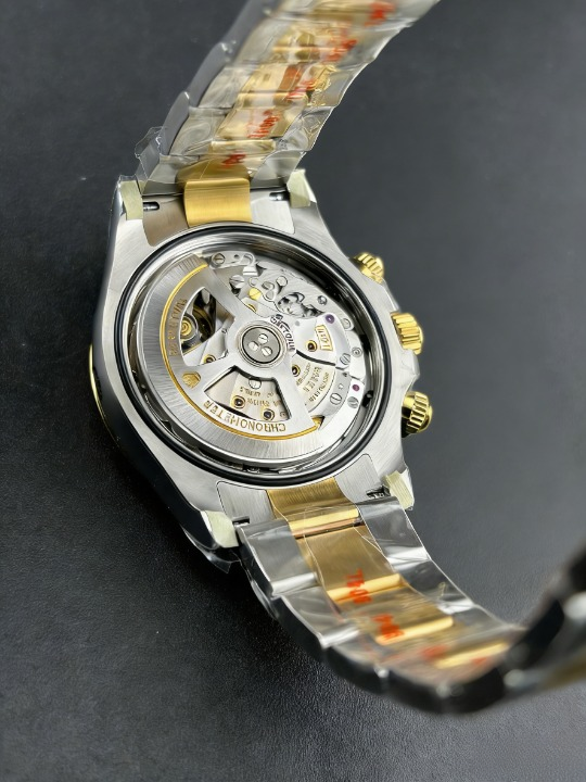 CLEANクリーン工場ROLEXロレックスデイトナ 126503 コンビイエローゴールド ブラック文字盤 cal.4131 1:1精度