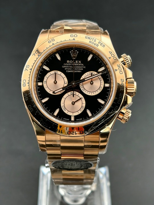 CLEANクリーン工場ROLEXロレックス デイトナ 126505 ローズゴールド ローズゴールドパンダ文字 cal.41311:1精度