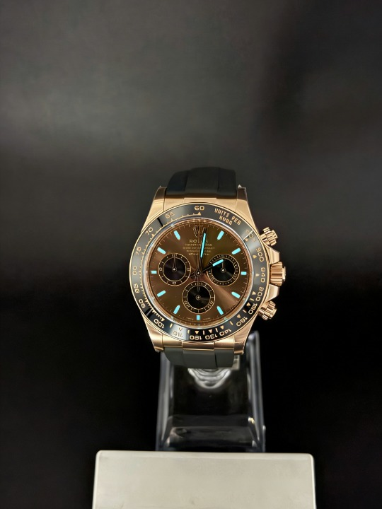 CLEANクリーン工場ROLEXロレックス デイトナ 126515LN ローズゴールド ブラウン文字盤 cal.4131 1:1精度