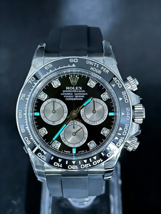 CLEANクリーン工場ROLEXロレックス デイトナ 126519LN ブラックパンダダイヤモンド文字盤 cal.4131 1:1精度