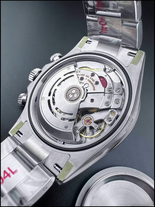 CLEANクリーン工場ROLEXロレックスデイトナ 116500LN プラック文字盤 cal.4130 1:1精度