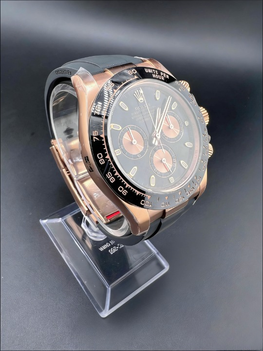 CLEANクリーン工場ROLEXロレックス デイトナ 116515LN エバーローズゴールド プラック文字盤 cal.4130 1:1精度