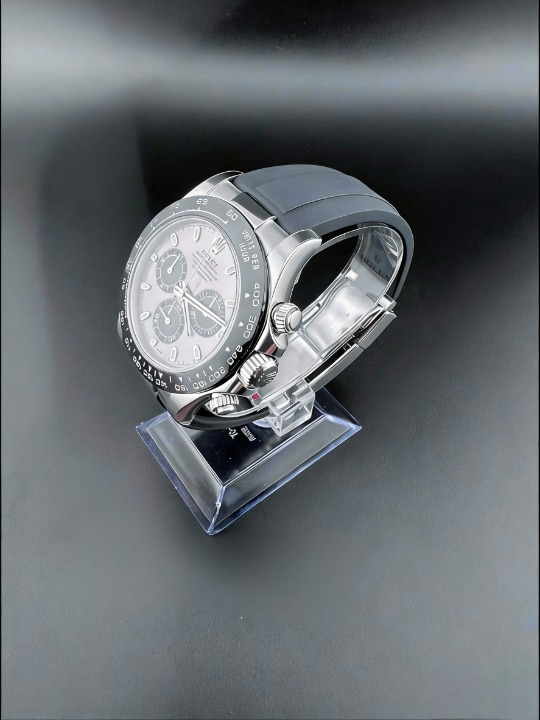 CLEANクリーン工場ROLEXロレックス デイトナ 116519LNグレー文字盤 cal.4130 1:1精度