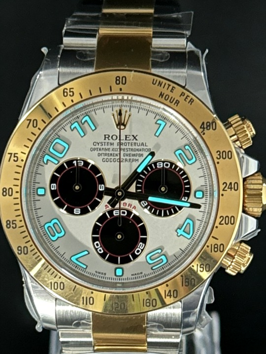 CLEANクリーン工場ROLEXロレックス デイトナ 116523 コンビイエローゴールド パンダ文字盤 cal.4130 1:1精度